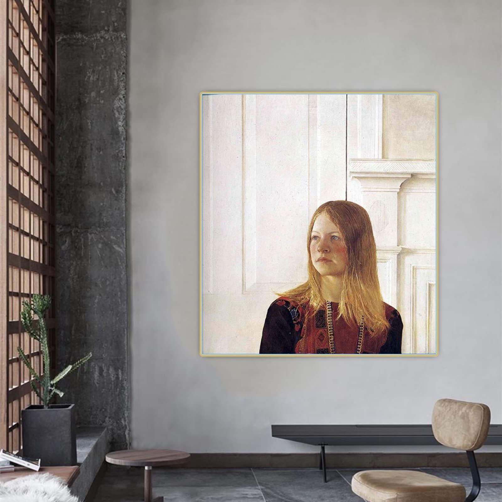 Amazon.co.jp: アンドリュー・ワイエスポスター《シリ》ウォールアート